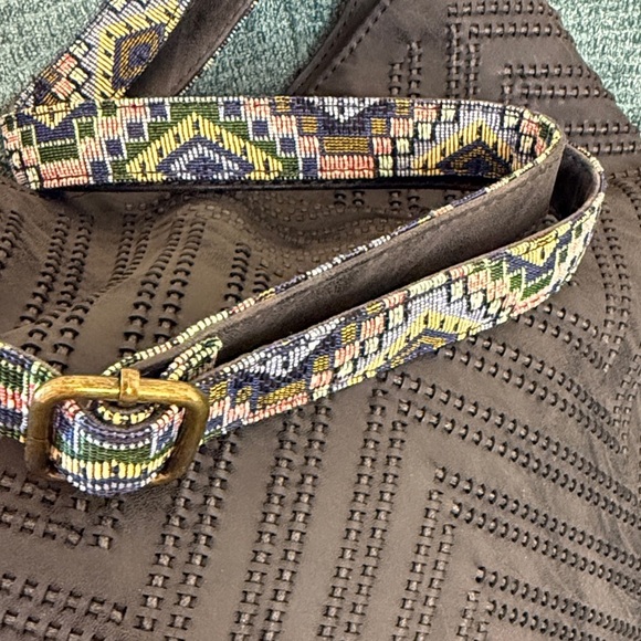 BLACK RIVET Chevron Patterned Women's Bag - Picture 7 of 7